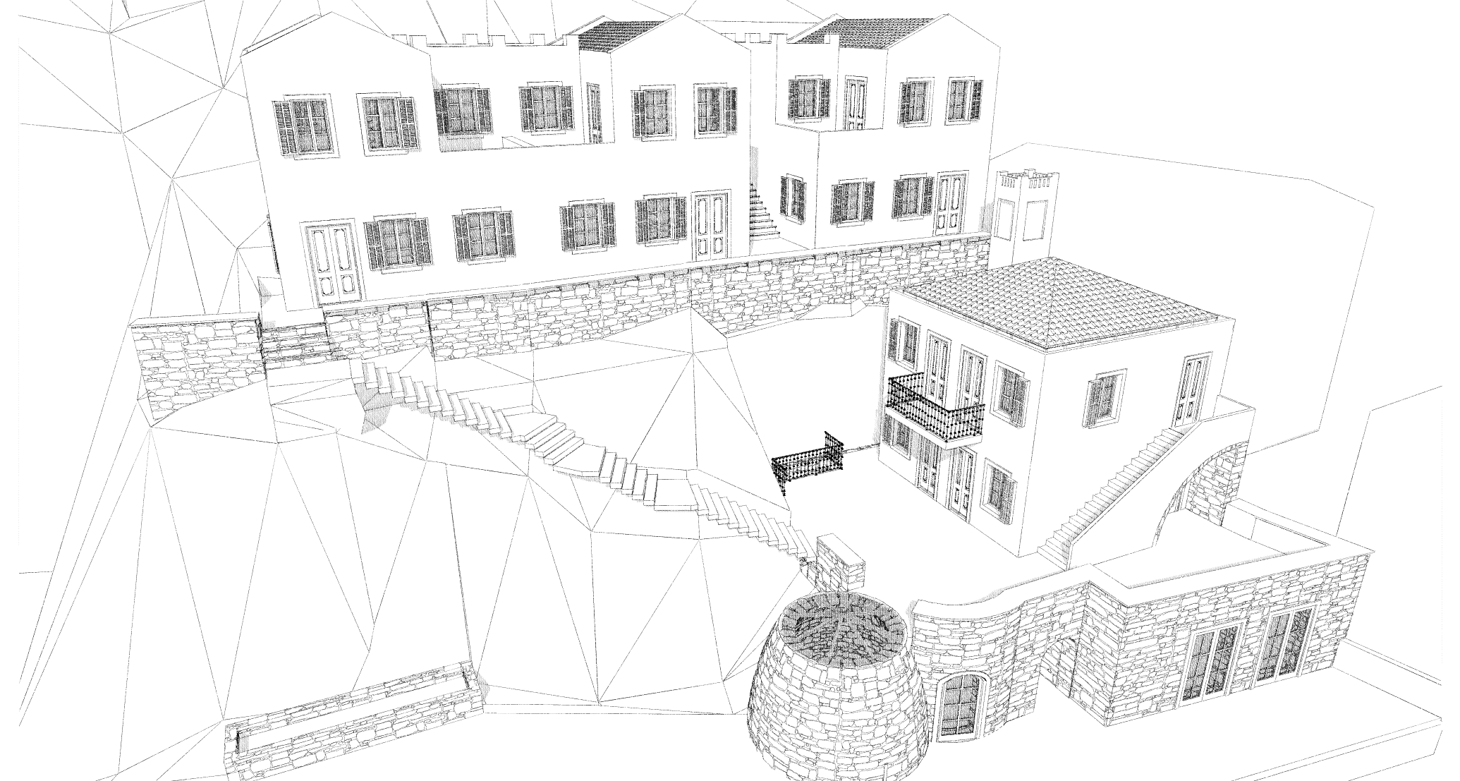 Συγκρότημα Διώροφων Οικοδομών – Ξενοδοχείο, Σύμη